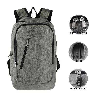 China Anti theft backpack business laptop backpack USB anti theft backpack antirrobo anti theft mochila for sale