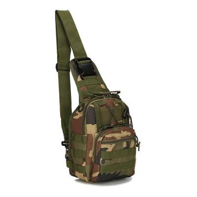 China Fashion Shoulder Pack Sling EDC Pockets Chest Bag Multi Tactical Bag Molle Military Tactical Chest Bag for sale