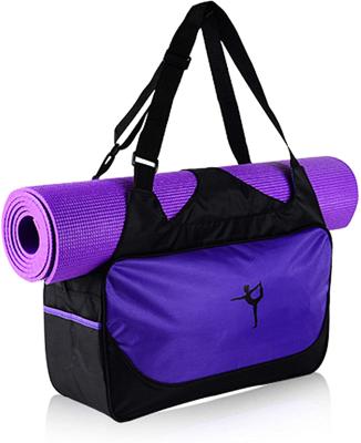 China To Increase Logo Yoga Mat Bag Canvas Yoga Tote Custom Daily Carry Bag Durable Women Gym Travel for sale