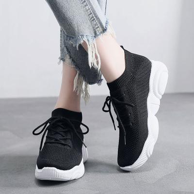 China Fashion Trend Lady Breathable Shoes Tennis Women Slip On Pink Mesh Light Flats Soft Casual Shoes Women Work Lady Sports Sneakers for sale