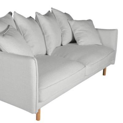 China Hot Wholesale Design Furniture Design Custom White Fabric Couch With Universal Living Room Sofas Modern Nordic for sale