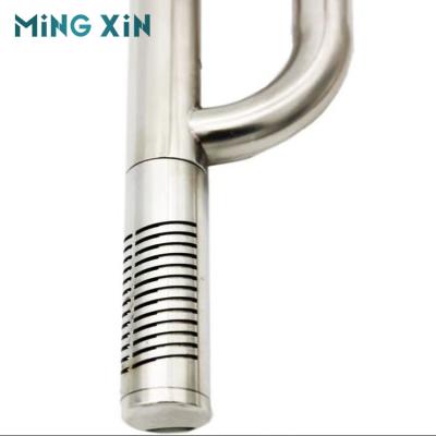 China Viable Aquarium Stainless Steel Water Inlet And Outlet Aquatic Plant Tank Film Filter Barrel Inlet And Outlet Degreasing Pipes for sale