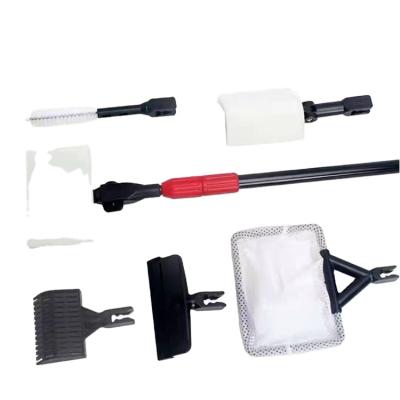 China Fish Tank Viable Aquarium Cleaning Tool Six-in-One Cleaning Brush for sale