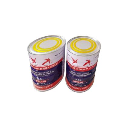 China Viable Decapsulated Brine Opening Shrimp Eggs Small Fish Fish Food Tropical Fish for sale