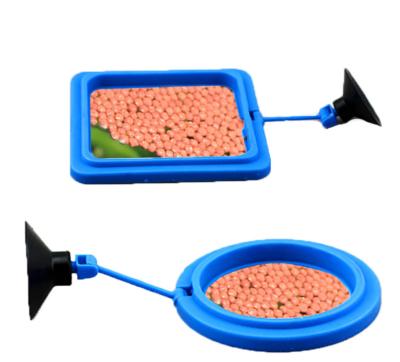 China Small And Square Round Feeding Fixed Point Sustainable Floating Aquarium Fish Floating Feeding Ring Feeding Ring for sale