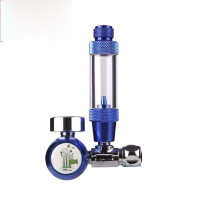 China Single Viable Bubble Meter Aquatic Plants CO2 Meter Pressure Relief Set Valve Carbon Dioxide Control Bubble Meter for sale