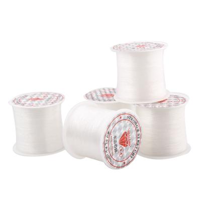 China nylon braided line crystal fishing line 0.25mm aquarium moss binding viable pe aquatic planting line for sale