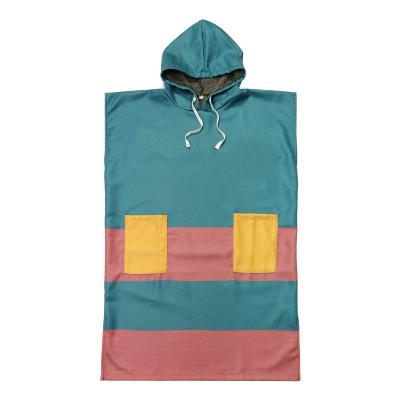 China Viable Colorful Changing Customized Towel Poncho for sale