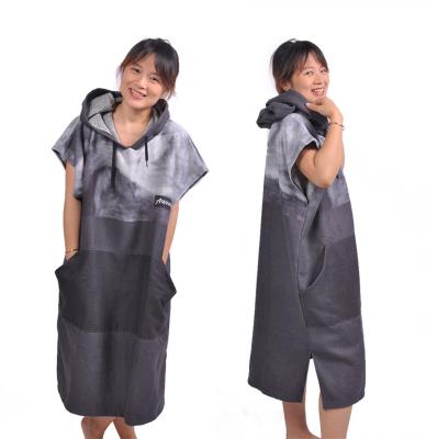 China QUICK DRY Lightweight Recycled Microfiber CHANGING PONCHO for sale