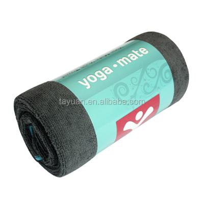 China Super Soft Quick Dry Non Slip Microfiber Yoga Mat Towel for sale