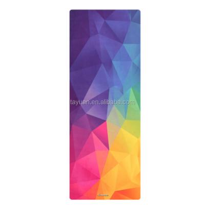 China 2022 quick dry new style microfiber sublimation printing yoga towel for sale