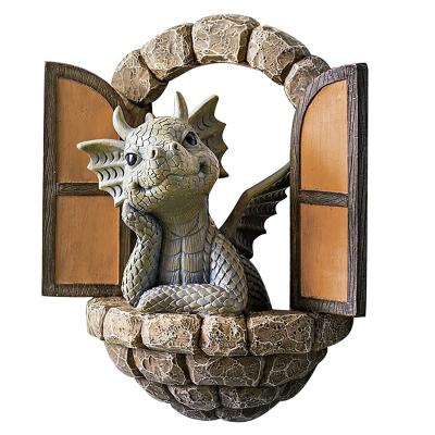 China Antique Imitation Wholesale fashionable china trendy window dragon atrware good quality artware for sale