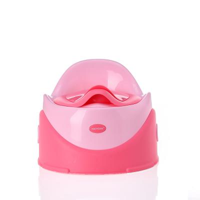 China New cheap fashionable multi-color plastic children's toilet is portable and convenient cartoon style baby potty for sale