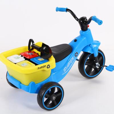 China Unique Safety Design Customized Cute Color Baby Bike Kids Tricycle Ride Kids Tricycle With Rubber Wheels for sale