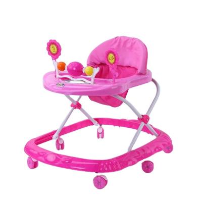 China Baby Walking Learning New Custom Children Walker Baby Kids Study Car Wholesale Durable 6 Wheels for sale