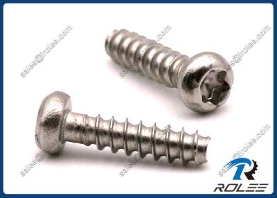 China 316 Stainless Steel Torx Round Head PT Thread Forming Screw for Plastics for sale