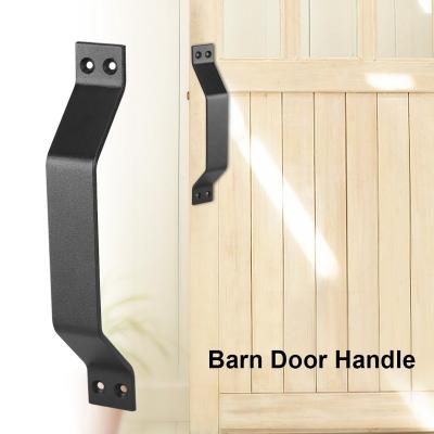 China Quality Guaranteed Modern Barn Hotel Residence Glass Door Accessories Modern Home Sliding Door Handles Barn Door Hardware Kit for sale