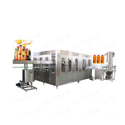 China Top Beverage Products Certificated Fruit Juice Processing Equipment Filling Machine Line for sale