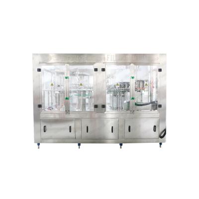 China Automatic 3-in-1 Carbonated Beverage Juice Small Bottle Filling Machine for sale