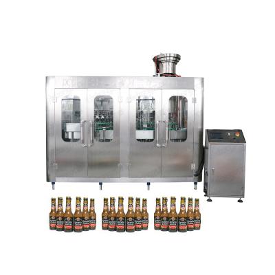 China beverage beer complete bottling line/beer beverage glass bottle filling machine line for sale