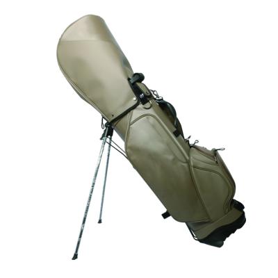 China Golf Activity Good Quality Outdoor Khaki Golf Stand Bag for sale