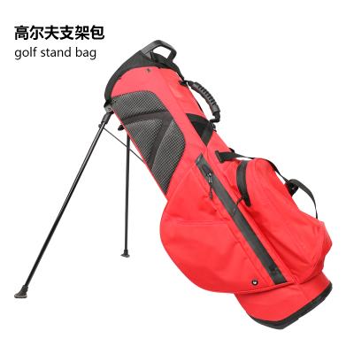 China Outdoor Golf Activity Customized Golf Bag Nylon Red Golf Rack Bag for sale