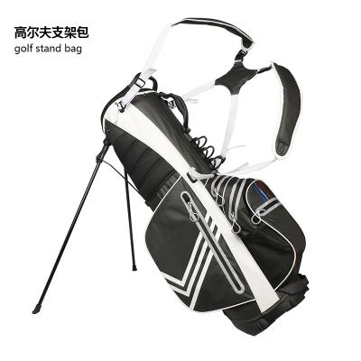 China Lightweight High Quality Nylon Golf Rack Bag Bag With Four Dividers for sale