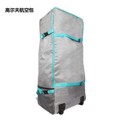 China Lightweight Travel Bag Waterproof Nylon Golf Bag With Large Capacity for sale