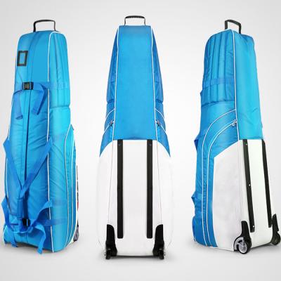 China Nylon Golf Bag Travel Cover Trolley Bag With Wheels for sale