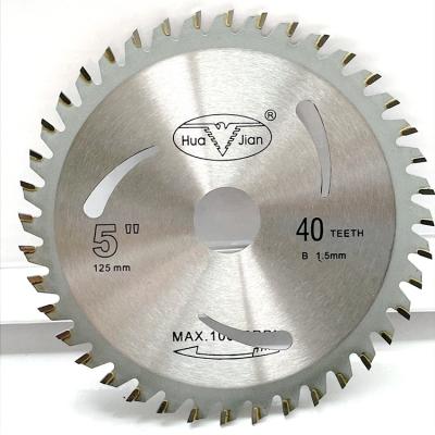 China China Hot Selling 5x40T Long Working TCT Saw Blade For Wood Cutting for sale