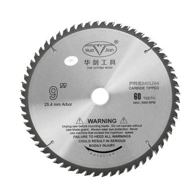 China 230mm Alloy 60T Saw Blade TCT Saw Blade For Wood Cutting 25.4mm for sale