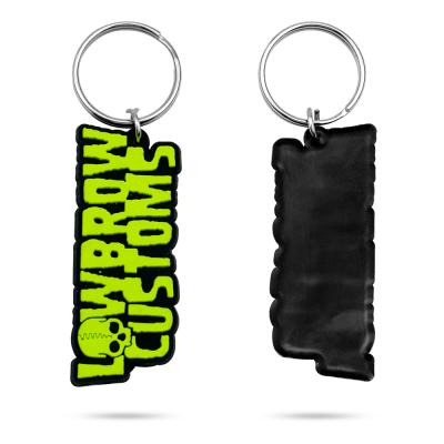 China Promotional Gifts Silicon Key Chain Custom Soft Rubber Key Chain PVC Key Chain for sale