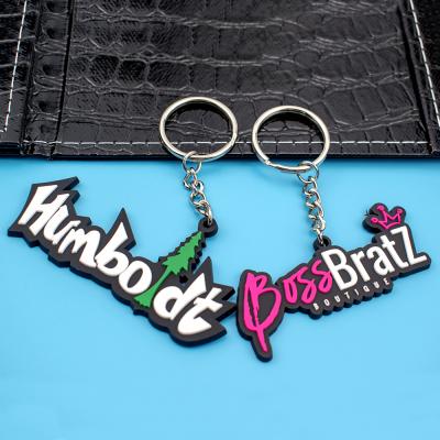 China High Quality Promotional Gifts OEM Custom Design Soft PVC 3D Rubber Key Chain Key Chain for sale