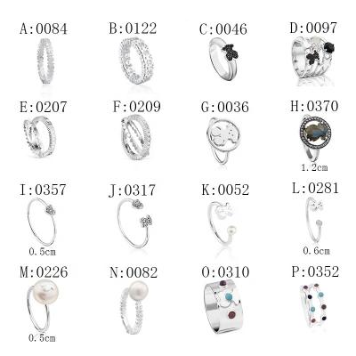 China Retro Party Sterling Silver Fashion Jewelry Lady's Gift Silver Ring Wedding Ring Jewelry Exquisite Appearance S925 Bear Beautiful for sale