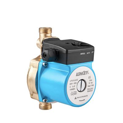 China Family Houses Booster Micro Brass Automatic Hot Water Home Circulation Pump for sale