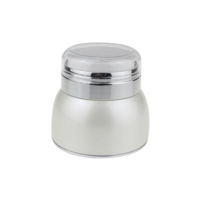 China New 30g 50g 30ml 50ml 100ml Personal Care And Serum White Cosmetic Airless Jar Pump Bottle Wholesale for sale