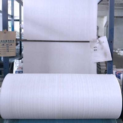 China ANTISTATIC High Strength Circular PP Woven Fabric Jumbo Bag Tubular Rolls for sale