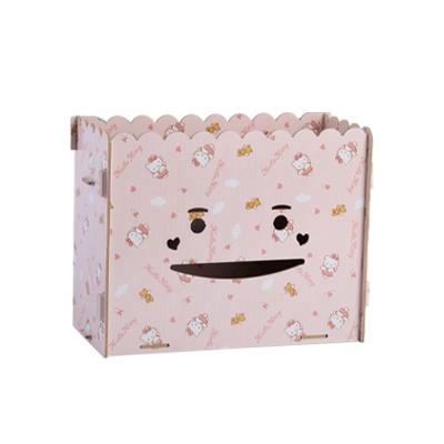 China High quality modern simple wood living room raw material creative lightweight luxury towel box eco-friendly suction crate for sale