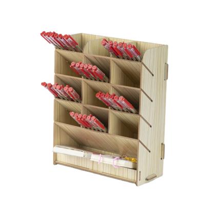 China Viable Manufacturer Supply Customize Desktop Pen Holder Stationery Storage Box for Students for sale