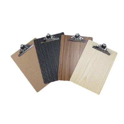 China Modern Simple Custom Care Clipboard Storage MDF A5 First Class First Class Clipboard Folder for sale