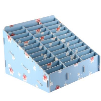 China Viable Factory Price 36 Compartments Desktop Jewelry Make Up Storage Box for sale