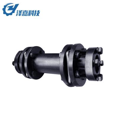 China Factory ZSJM Type Double Diaphragm Elastic Coupling With Latch Blocks Tapered Bush For Custom Servo Motor Coupling for sale