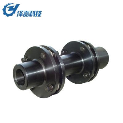 China Chinese Type Double Elastic Diaphragm Coupling Shaft Factory Manufacturer SJM Custom Type For Motor Pump Fan Machine for sale