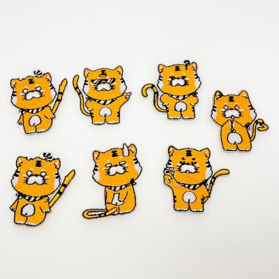 China Durable Factory Fabric Custom Embroidery Patches Decorative Safety Badges For Kids Clothes for sale