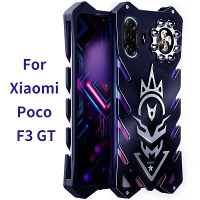 China Anti-fall For Xiaomi Poco F-3 GT F-3 GT Metal Cover Device Aluminum Fashionable Anti-fall Mobile Phone Case for sale