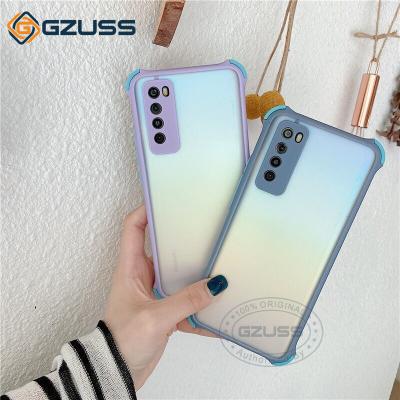 China GZUSS Waterproof For Realme C25 C21 C20 C11 C15 C12 C11 C15 Phone Case Shockproof Slim Protection Matte Skin Feeling Lens [Haze] for sale