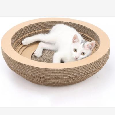 China New Viable Hit Cat Nest Bowl Shaped Corrugated Paper from Amazon for sale