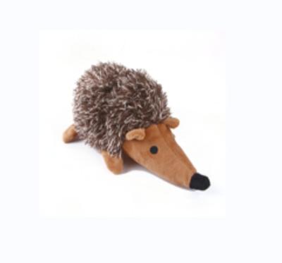 China Factory direct sales pet plush toy hedgehog dog gritty healthy cute viable shape interactive pet toys for sale