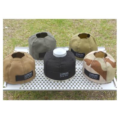 China Eco - Friendly Outdoor Camping Gas Can Cover Gas Canister Cover Leather Cover Device for sale