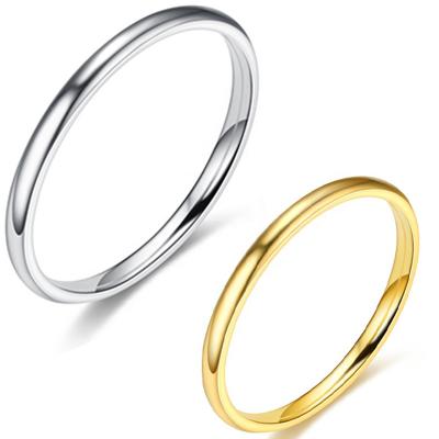 China Wholesale Hot Sale Romantic White Gold Ring Engagement Stainless Steel Sterling Silver Ring for sale